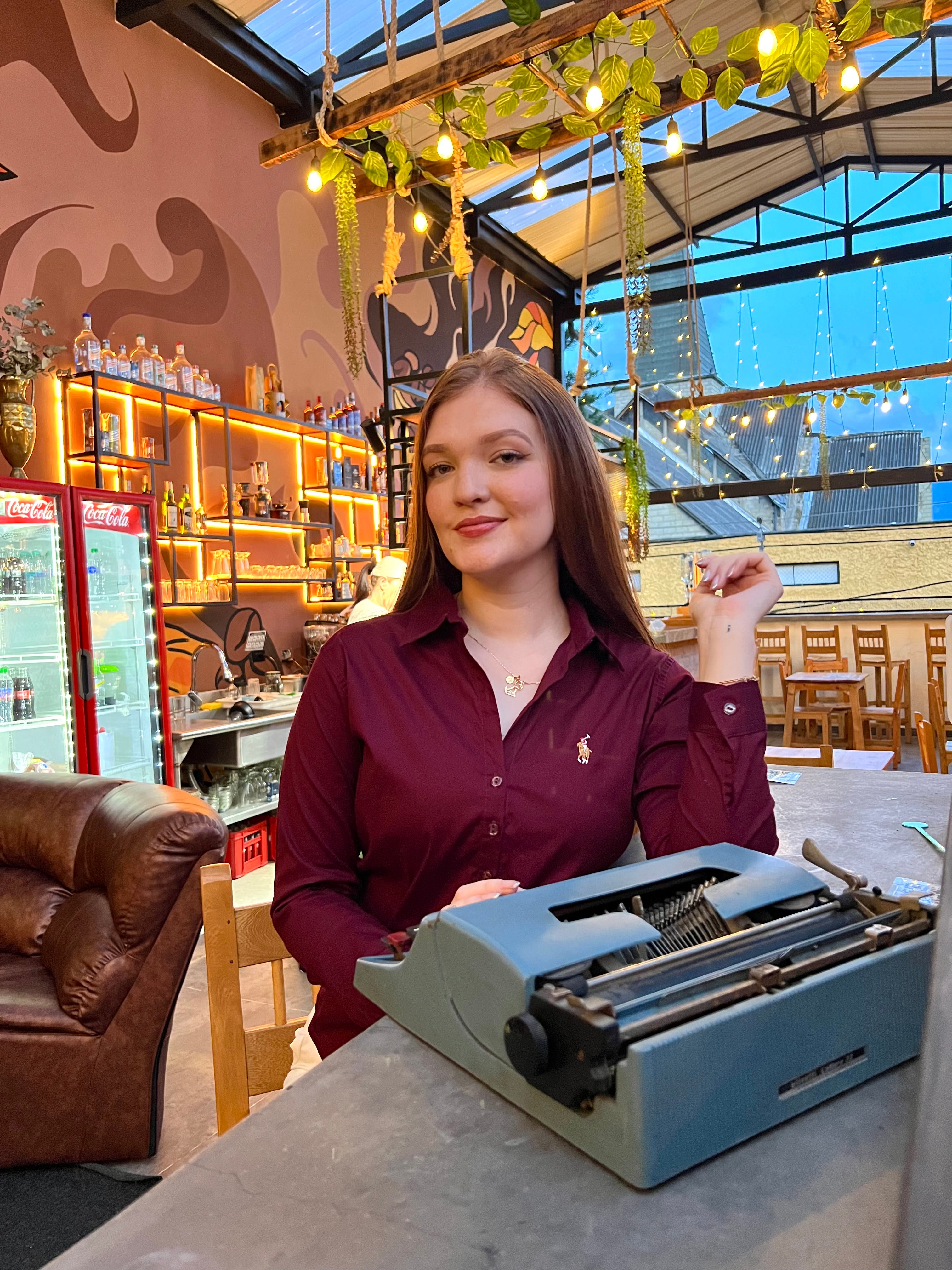 Camisa Mujer Dark Cherry