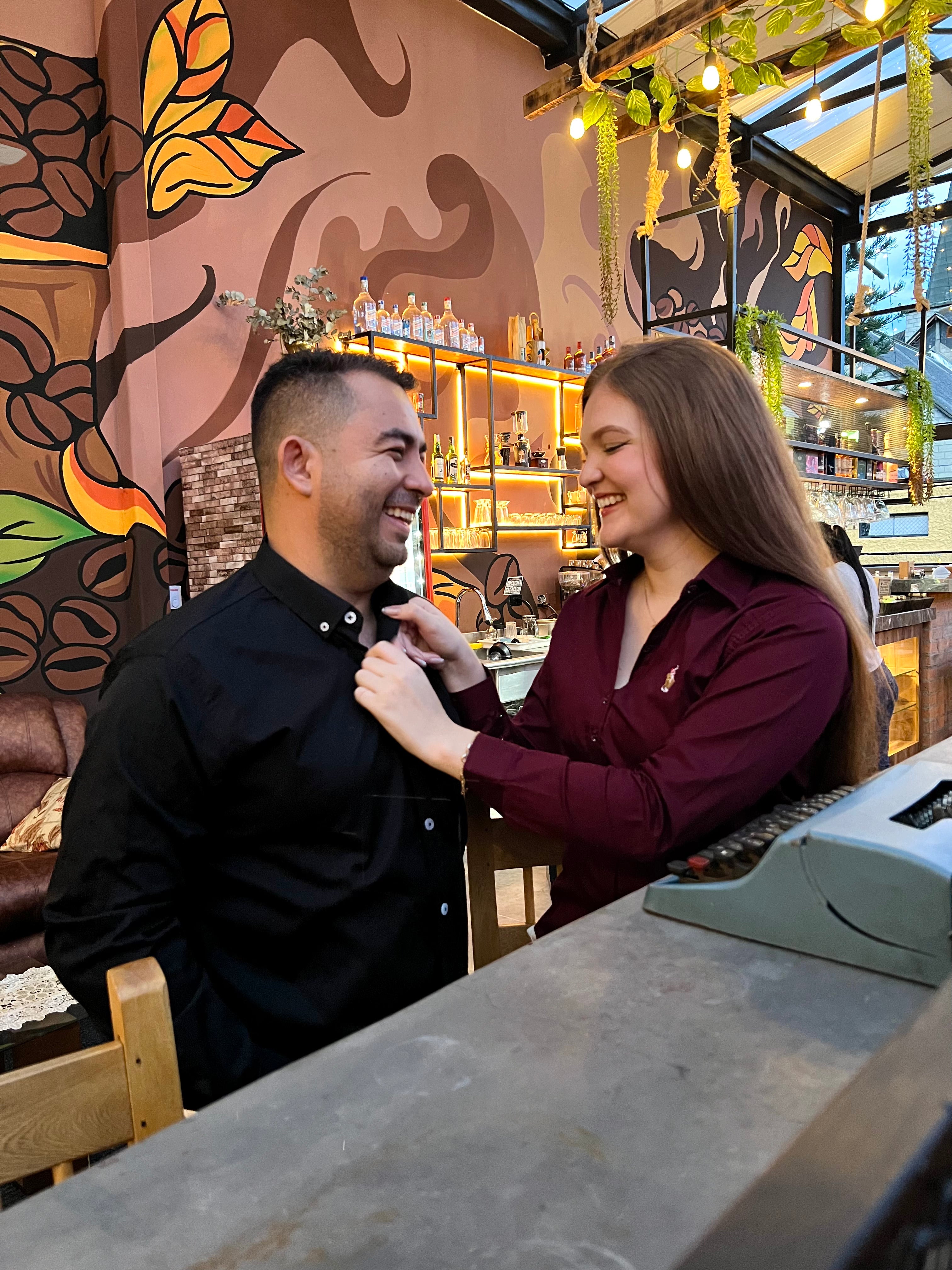 Camisa Mujer Dark Cherry