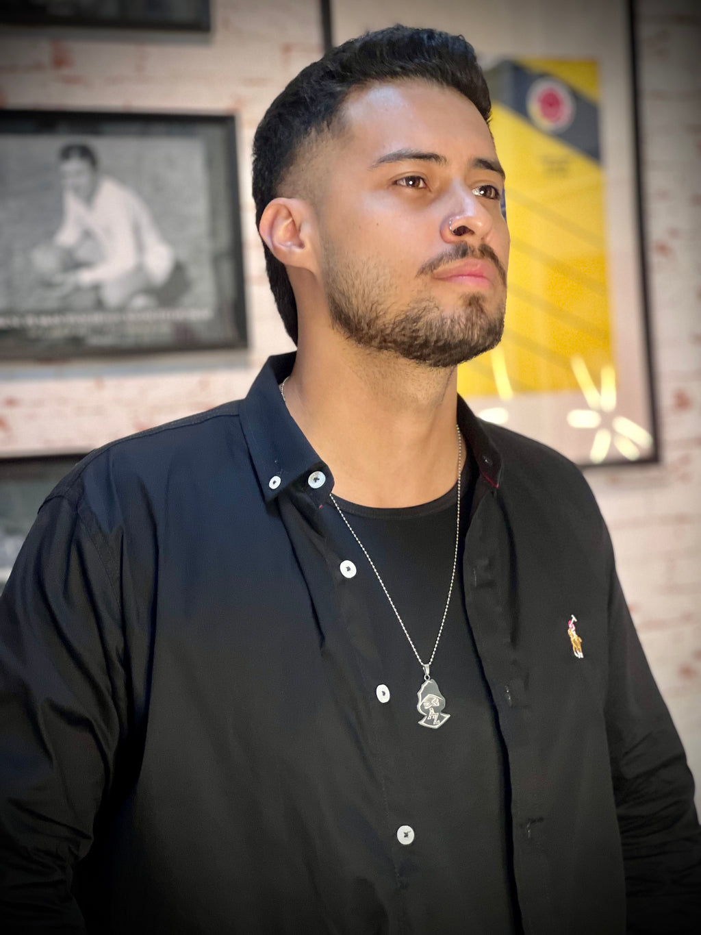 Camisa Obsidian Black