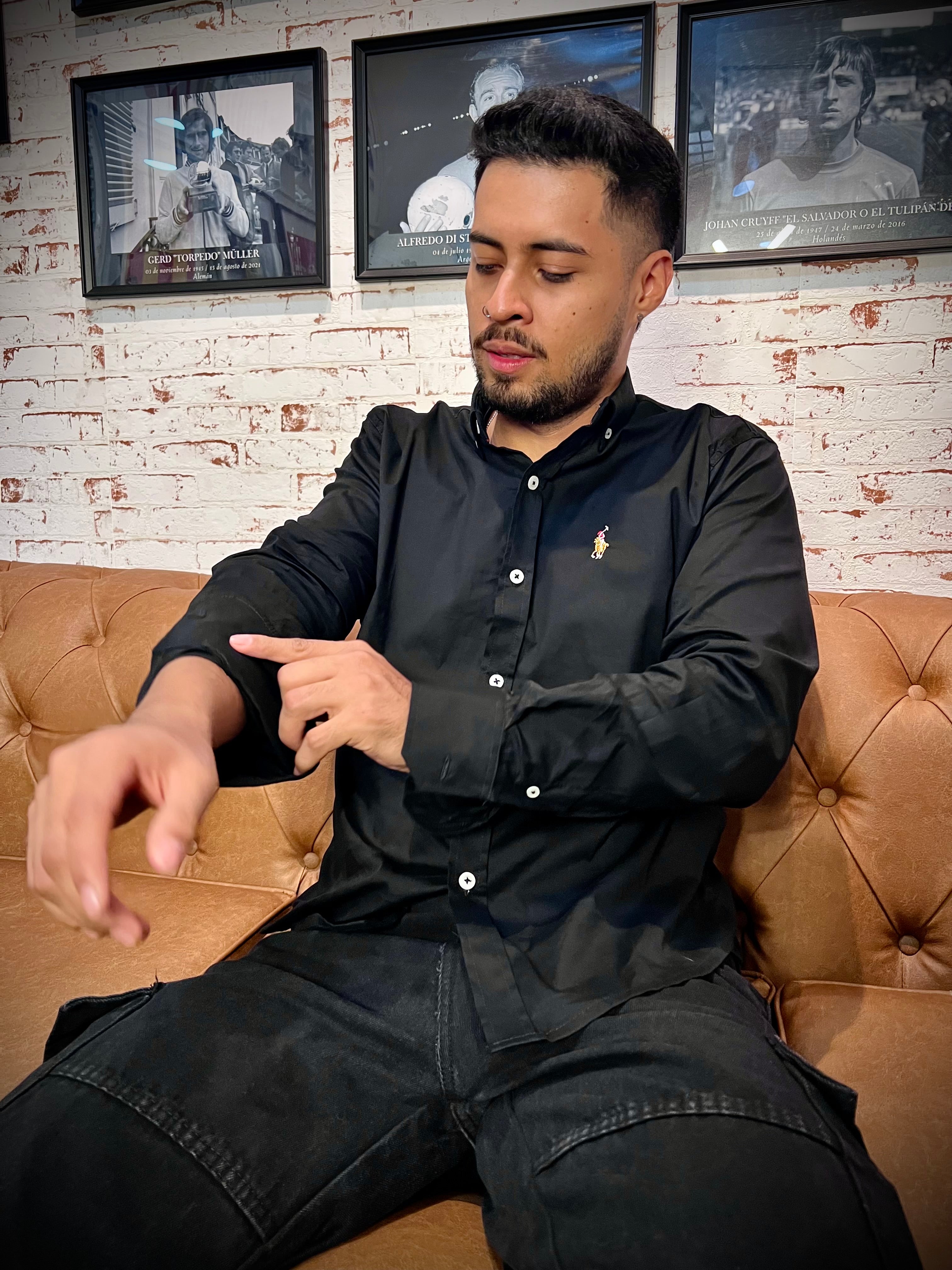 Camisa Obsidian Black