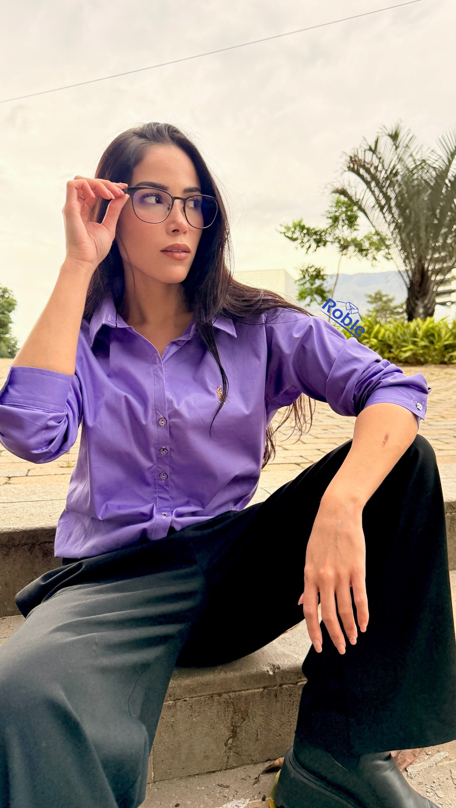Camisa Mujer Violet
