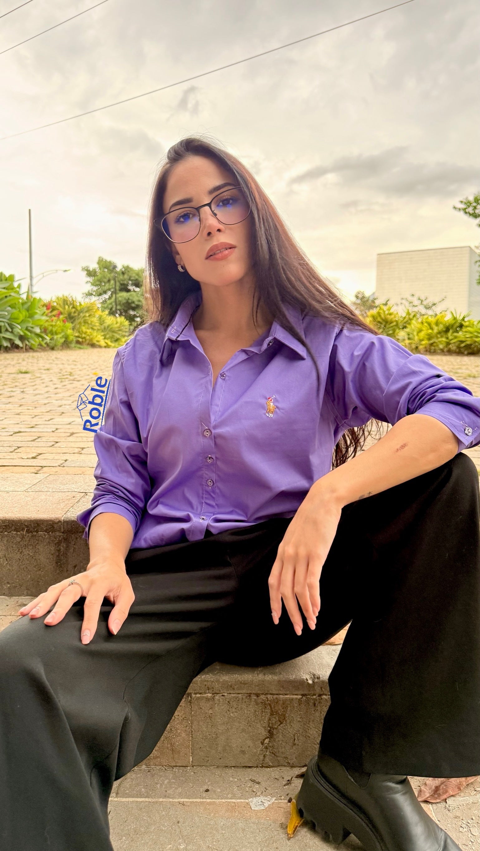 Camisa Mujer Violet